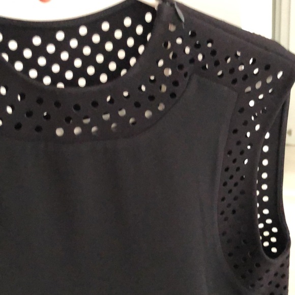 Philip Lim 3.1 laser cut out polka dot dress silk size 0 - Picture 8 of 10